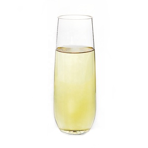 Vasos Flauta Clásicos de Tritán Plástico sin Tallo de 9oz, Libres de BPA, Hechos en TW - Product Image 1