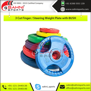 Chất lượng cao bền gang 3 cắt ngón tay/chỉ đạo trọng lượng tấm với Bush - Product Image 4