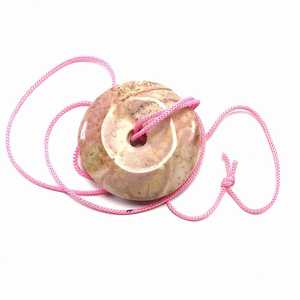 Pendentif en pierre de pierre de Lune Arc-En-Ciel pendentif de Guérison pierre dégringolé pendentif cristal d'agate de Pierre Gemme collier - Product Image 4