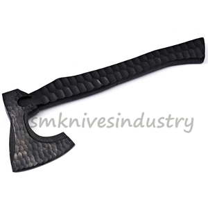 Hacha vikinga personalizada, hacha con Funda de cuero, mango de madera nórdico, para caza y acampada al aire libre, Smk1947 - Product Image 2