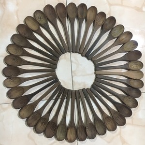 Cuchara de coco de bambú con forma y tamaño personalizado, calidad superior - Product Image 3