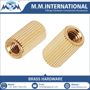 Tuercas de Expansión Ranuradas de Latón de Calidad Premium, Insertos de Tuerca de Latón Roscados a Medida, Tuercas de Inserción Prensadas en Frío - Product Image 3