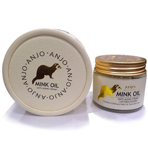 Crema de Aceite de Visón ANJO, Blanqueadora, Antiarrugas, Antienvejecimiento, Iluminadora, Reafirmante, Loción Facial de 70 ml para Todo Tipo de Piel, Cosméticos Coreanos - Product Image 1