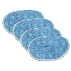 Bonne Qualité À La Main Main Bloc D'impression Premium Coton Table Ronde Serviette En Stock - Product Image 6