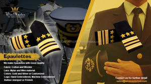 Épaulettes d'uniforme de service de rang de cérémonie - Product Image 6