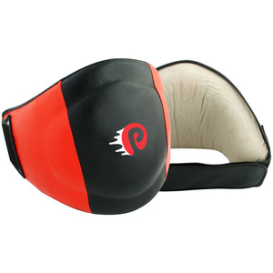 Nouveau 2024 professionnel Logo personnalisé vente en gros ventre garde en cuir boxe ventre garde - Product Image 3