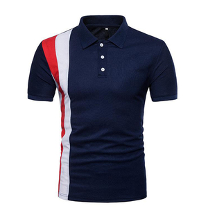 Polo de Hombre con Patrón Sólido, Tallas Grandes, Logotipo Personalizado, Material de Poliéster/Algodón para Invierno - Product Image 5