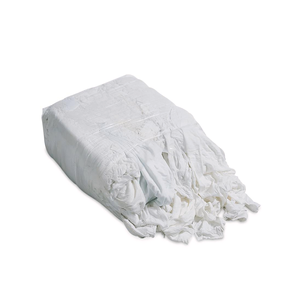 Paño de Limpieza de Algodón 100% Blanco, Trapos de Grado Industrial, Residuos Textiles - Product Image 1