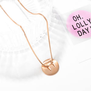 ชั้นสร้อยคอแฟชั่นสร้อยคอสำหรับผู้หญิงสแตนเลส Kolye - Product Image 5