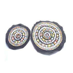 Wholesale High Quality Cheap Multiple Multicolor Beaded <b>Applique</b> <b>Patches</b> for Clothes - Product Image 4