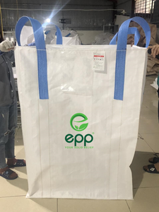 1100lbs 2200lbs ทรงกลมขนาดใหญ่ถุงจำนวนมากถุง1450D ถุงจัมโบ้กันฝุ่นท่อ PP สำหรับป้อนอาหารทำจากเวียดนาม - Product Image 4