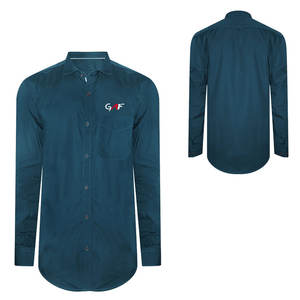 Camisas de vestir informales personalizadas para hombre, camisas de alta calidad con bordado personalizado o logo impreso - Product Image 1