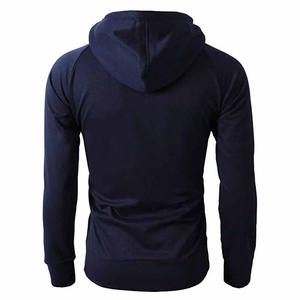 2020 Men's <b>100</b>% <b>Polyester</b> Zipper Hoodies Quick Dry Breathable Winter Athleisure Embroidery Competitive Price Plain Dyed - Product Image 6