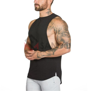 Débardeurs de gym fitness avec logo personnalisé pour hommes, gilets imprimés par sublimation pour la course, sports d'été, impression sur mesure - Product Image 2