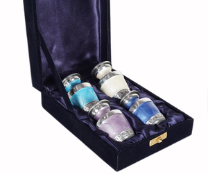 METAL DESIGNER <b>KEEPSAKE</b> for HUMAN ASHES AMERICAN ASHES SMALL <b>KEEPSAKE</b> URN FOR ASHES <b>MEMORIAL</b> DESIGNER - Product Image 6