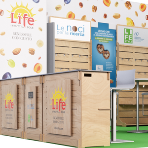 Scrivania personalizzabile per fiera commerciale portatile in legno compensato modulare e scaffali per le forniture del supermercato - Product Image 6