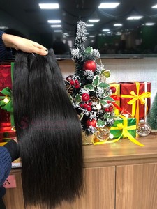 Extensions de cheveux naturels Yaki vietnamiens lisses, non traités, Super Double, vente en gros, - Product Image 5