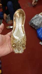 Pakistani Khussa <b>Shoes</b> for Women Lightweight Flat Design for Spring Season - Product Image 2