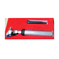 ENT Otoscopio Veterinary Electric Fiber Optic Otoscope Set Stainless Steel Brass Handle Ear Tool Surgical Diagnostic Instruments