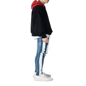 Sweat à capuche manches longues, vêtement décontracté de qualité, avec cordons de serrage, pull noir, logo personnalisé, nouveau, collection 2021 - Product Image 3