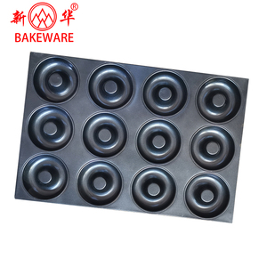 แม่พิมพ์โดนัทขายดี ถาดอบเคลือบซิลิโคนกันติด ถาดอบขนมโดนัท - Product Image 4