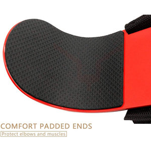 Blaster de brazo de acero inoxidable con logotipo personalizado para gimnasio en casa, entrenador de rizos de fitness resistente para levantamiento de pesas - Product Image 4