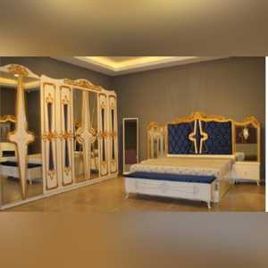 ชุดห้องนอนทันสมัย หรูหรา ขายดีที่สุด คุณภาพสูง เฟอร์นิเจอร์ไม้ชิพบอร์ดทำมือ ทนทาน เตียงพร้อมที่เก็บของ ขนาดแคลิฟอร์เนียคิง 5+ - Product Image 1