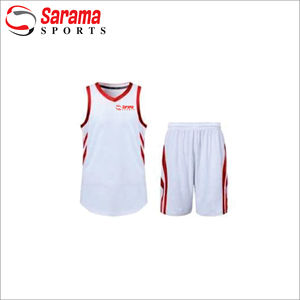 Uniforme de basket-ball réversible 100% polyester de haute qualité pour hommes maillot de sport imprimé par sublimation Logo personnalisé pour l'été - Product Image 1