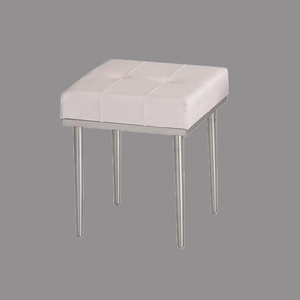 เก้าอี้ห้องน้ำโลหะ-โครเมี่ยมสีดำสำหรับใช้ในห้องนอนการออกแบบร่วมสมัยที่ทันสมัย - Product Image 3