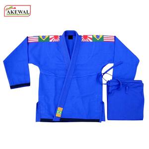 Uniformes personnalisés de Jiu Jitsu 100% coton pour hommes/femmes/enfants broderie personnalisée dernière version toutes tailles équipement d'arts martiaux - Product Image 3
