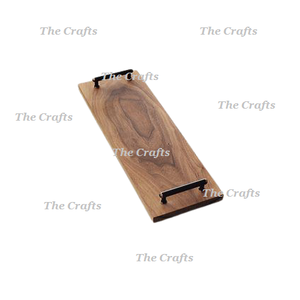 Bandeja de servicio de madera de Color marrón de calidad Superior para el hogar, restaurante, vajilla, bandeja decorativa a un precio asequible - Product Image 2