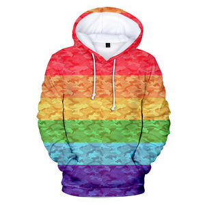 LGBT Gay 3D เสื้อสเวตเตอร์มีฮู้ด,เสื้อแขนยาวใส่ได้ทั้งชายและหญิงดีไซน์ใหม่พิมพ์ลายได้ตามต้องการปี100 - Product Image 1
