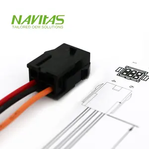 OEM Molex Micro-Fit 3.0 43020 6pos Connecteurs de fil à pas de 3.00mm Assemblage de câble