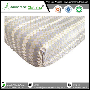 Drap-housse confortable pour lit de bébé en coton biologique OEM 100% draps de lit de bébé imperméables draps de lit de bébé - Product Image 2