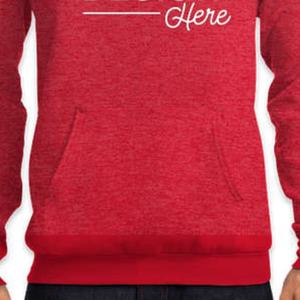 Sudadera con capucha roja de gran tamaño teñida de 320GSM Real de calidad superior 2024 - Product Image 3