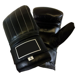 Venta caliente de cuero de entrenamiento de boxeo bolsa manoplas logotipo personalizado impresión lucha ganar Bosing guante guantes de combate Unisex - Product Image 1