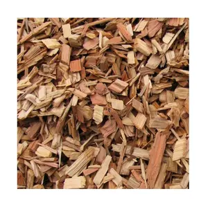 Vendite calde VIETNAM 100% ACACIA/ RUBER/eucalipto trucioli di legno per truciolare di carta e carburante