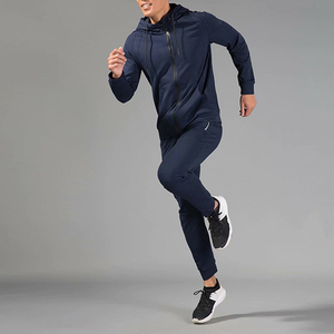 Survêtement de deux pièces pour hommes, haut à capuche et pantalon, survêtement à manches longues, Logo personnalisé - Product Image 5