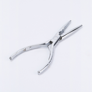 Herramientas para extensiones de cabello, Alicates de abrazadera, aguja, kit de herramientas para micro anillo de enlace, extensiones de cabello humano de acero pulido, 3 uds. - Product Image 4