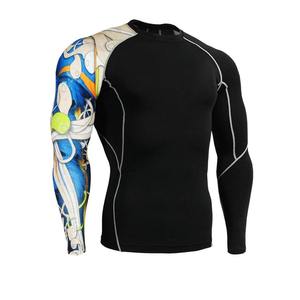 Camisetas de Compresión con Diseño de Camuflaje Personalizado 2026, Sublimación, Diseña Tu Propio Logotipo, Conjuntos Deportivos de Gimnasio con Camuflaje, Unisex - Product Image 4