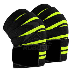 Bandages de compression du genou en néoprène unisexe de haute qualité Logo personnalisé Durable à bas prix Power Lifting Gym Fitness Fitness Sécurité - Product Image 2