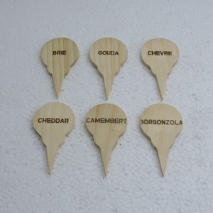ชีสเครื่องหมายชีสแท็กอาหารที่ใช้ในงานเลี้ยงแต่งงาน7ทุกโอกาสฮอร์นทำเครื่องหมายชีส - Product Image 3