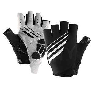 Gants de course demi-doigts sur mesure Gants de cyclisme respirants confortables avec un excellent ajustement - Product Image 1