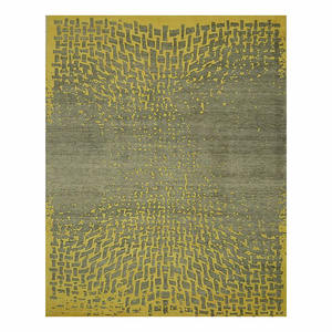 Design de luxe Tapis contemporains noués à la main Tapis de salon - Product Image 1