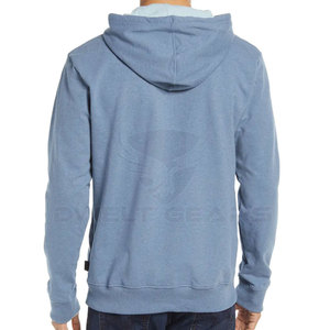 En gros Imprimé 100% Coton Polaire Hoodies Imprimé Blanc Personnalisé Hommes Hoodies - Product Image 3