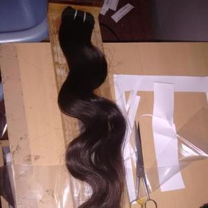 Extensions de cheveux naturels de vierge — ali queen, cheveux humains, naturels, profonds et bouclés, bon marché, promotion personnalisée - Product Image 2