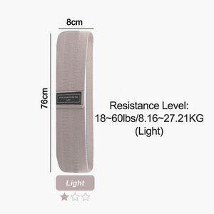 Bandes de résistance colorées en latex de coton pour femmes, étirables, personnalisées, avec logo en caoutchouc - Product Image 4