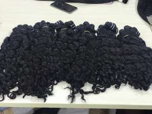 Extensiones de cabello humano, mechones ondulados, doble trama de máquina, alta calidad, vietnamita, virgen, Remy, precio al por mayor - Product Image 6