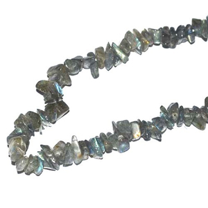 Bracelet en éclats de labradorite naturelle |   Bracelet en éclats de cristaux de guérison - Product Image 1