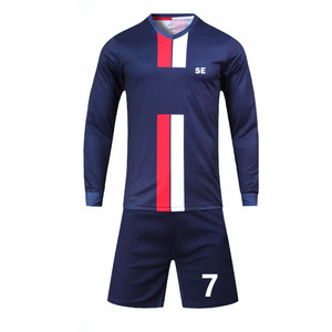 Uniforme de rugby sur mesure de haute qualité avec manches longues, tissu en molleton 100% coton, séchage rapide et respirant, couleur et logo personnalisés - Product Image 6